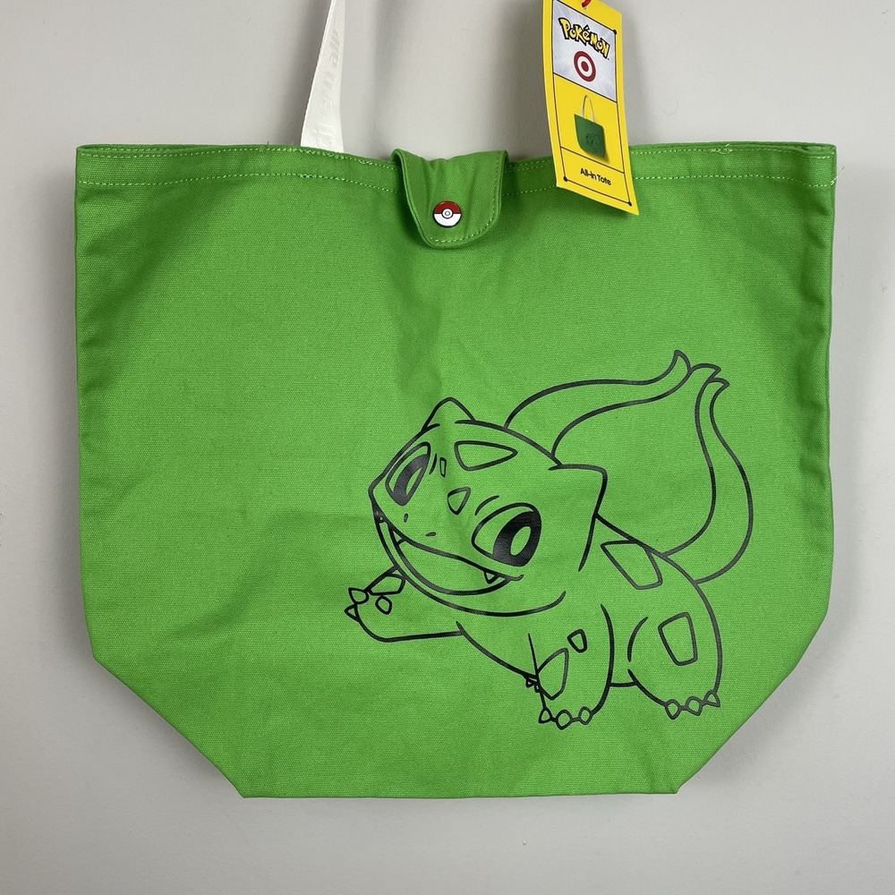 Pokemon X Target Reusable All-in Tote Bags 30th Anniversary Starter Set Of 3 - Picture 8 of 10
